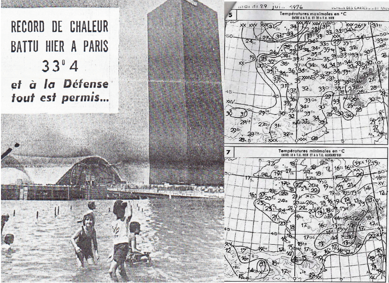 Fait-il plus chaud qu'en 2019, 1976 et d'autres années ?