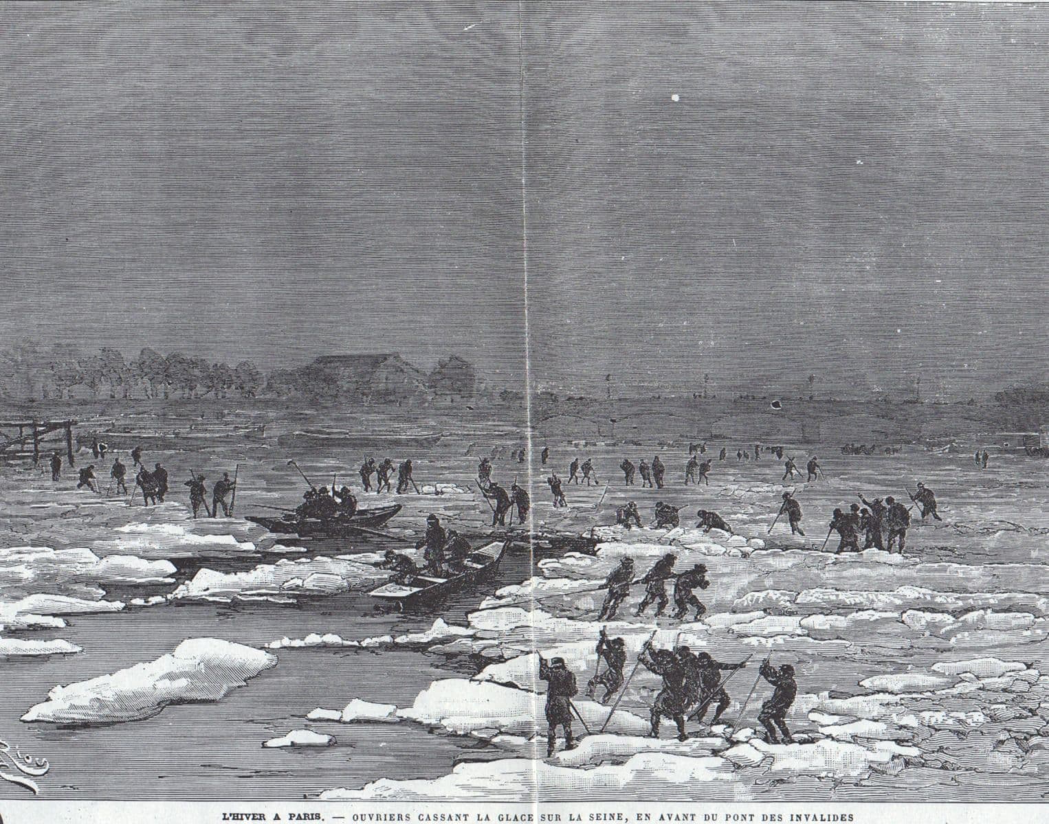 Image d'illustration pour Première gelée de l'année à Paris