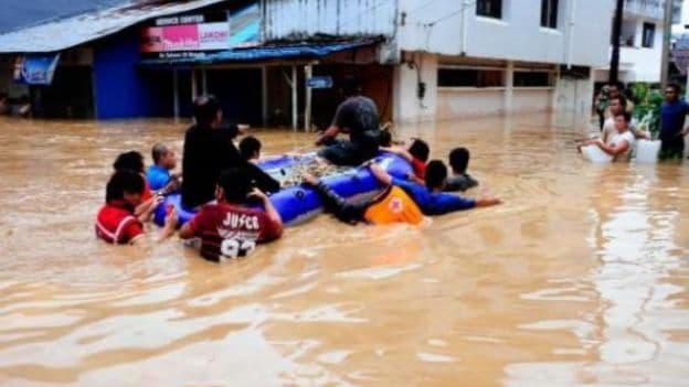 Image d'illustration pour Inondations meurtrières en Indonésie