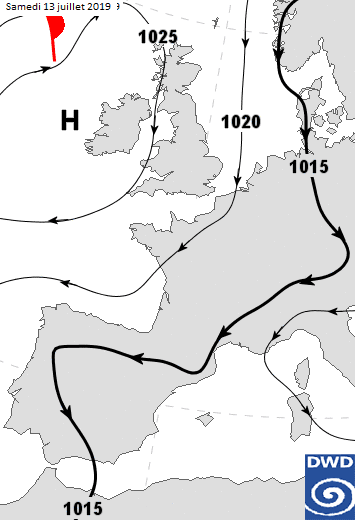 Image d'illustration pour Météo des défilés et feux d'artifice du 14 juillet