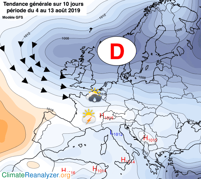 Image d'illustration pour Une tendance plus humide et fraiche en vue ?
