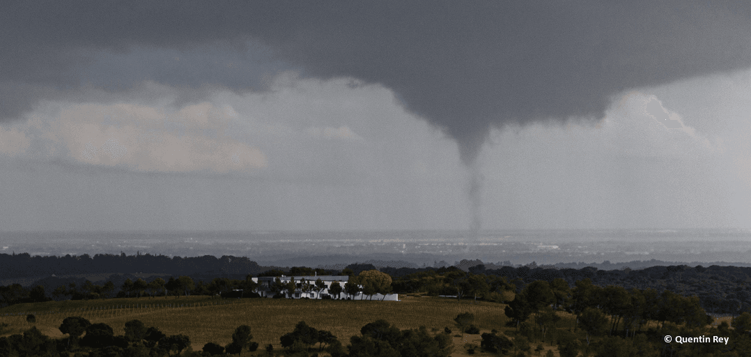 Image d'illustration pour Forts orages et tornades dans le sud de la France