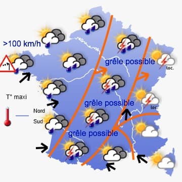 Encore de nombreuses averses en vue