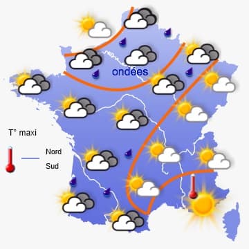 Nouvelle semaine dominée par les averses et la fraîcheur sur la moitié Nord !