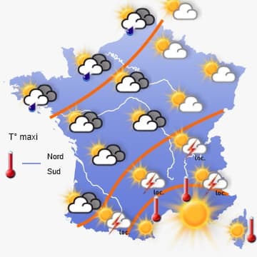 Encore des orages avant une amélioration généralisée