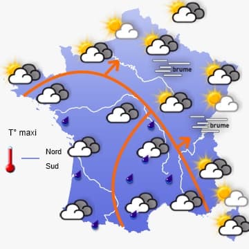 Samedi très pluvieux, dimanche un peu moins agité