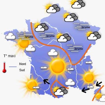 Gris et froid ou ensoleillé et très doux...