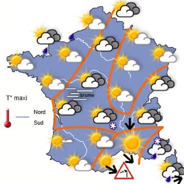 Un peu de neige dans l'Est ?