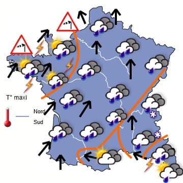 TENDANCE METEO : Très perturbé et doux !